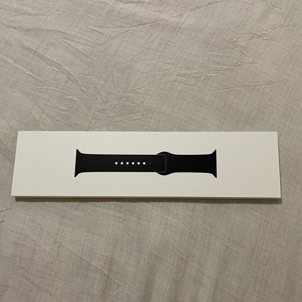BRAND NEW Sport Black Apple Watch Band 40mm